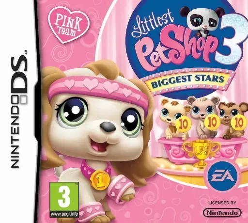 Littlest Pet Shop 3 - Biggest Stars - Pink Team (Europe) (En,Pt,Sv,No,Da,Fi)